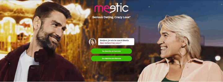 Meilleur site de rencontre en ligne : Meetic