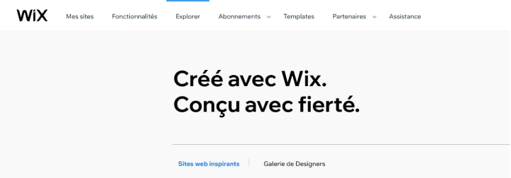 Wix fait partie des meilleurs créateurs de site web simples d'utilisation